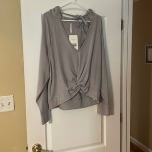 Flabletics grey hoodie. XL. New with tags.